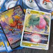 Bộ sưu tập 100/200/300 thẻ (mẫu ngẫu nhiên) nhân vật hoạt hình, thẻ quái vật hiếm, thẻ màu da chuyển sắc, quà tặng tốt nghiệp! - Nhiều màu - Xem 8