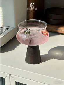 1 pieza Vaso de vidrio de alta calidad, fácil de limpiar, apto para té con leche, café, bebidas, batidos, helados, postres, bebidas calientes y frías, ideal para el hogar, reuniones familiares, té de la tarde, restaurantes, oficinas y escuelas, regalo perfecto para ocasiones especiales - Multicolor - Ver 5