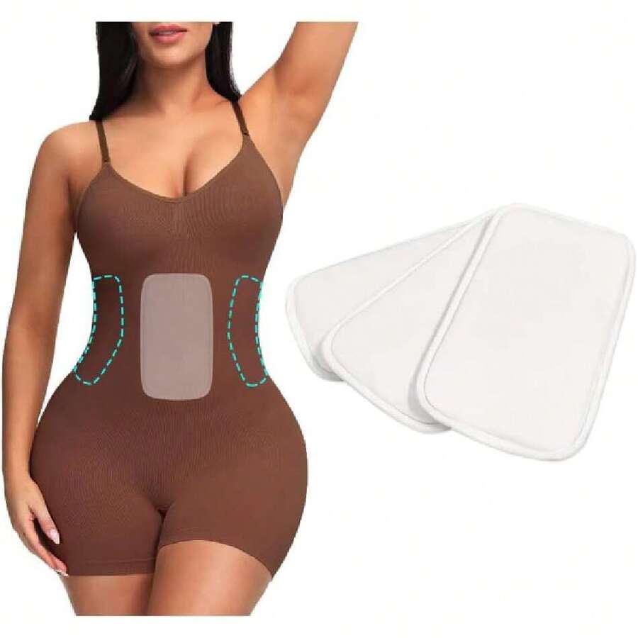 Lipo Side Foam Boards For Lipo Curve Recovery, AB Board Post Surgery Liposuction, Abdominal Board After Tummy Tuck, Compression Flattening Lipo Foam Sheets (3 Pack),44978458 - Multicolor - View 1