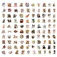 100 Pcs Lifelike Realistic Cat Stickers - Versatile Pet-Themed Embellishments For DIY Crafts & Gift Decor - 100PCS - View 12