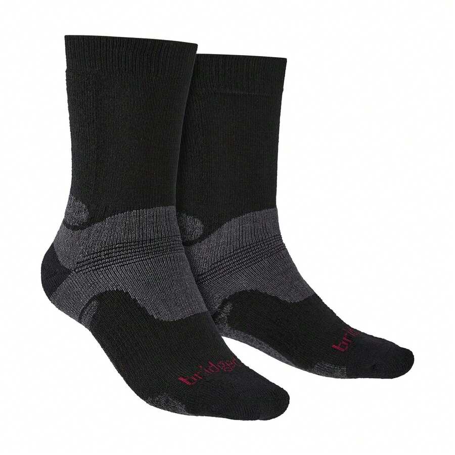Bridgedale - HIKE Midweight Merino Performance Boot Socks For Men - Negro - Ver 1