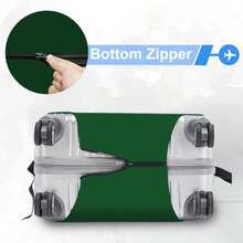 ANNA QUEEN - Funda de equipaje de viaje funda protectora de veliz elástica y antiarañazos lavable duradera protege de arañazos suciedad y daños M fits 24-26Inch suitcase - Lindo panda - Ver 5