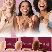 WSELIY Body Grippy Not Sticky Seamless Covers, ReusableSelf Adhesive Icky Circle Nipple Covers, NonAdhesive Nipple Covers For Women - Một kích cỡ phù hợp cho tất cả - Xem 9
