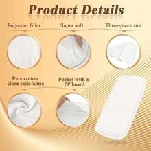 Lipo Side Foam Boards For Lipo Curve Recovery, AB Board Post Surgery Liposuction, Abdominal Board After Tummy Tuck, Compression Flattening Lipo Foam Sheets (3 Pack),44978458 - Multicolor - View 6