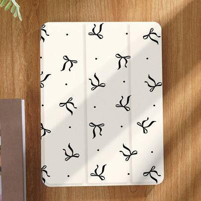 Kingsung Ốp lưng máy tính bảng họa tiết thắt nút, phù hợp với iPad Air 8 (M4) 2026 (11 inch), Air 8 (M4) 2026 (13 inch), 9.7/10.2/10.5/10.9/12.9/Pro 11, thế hệ thứ 10, Air 8 (M4) 2026 (11/13 inch), cũng phù hợp với Galaxy Tab S6 Lite 10.4 inch. Phù hợp với Kindle Paperwhite thế hệ thứ 12 2024, Kindle thế hệ thứ 11 2022. Chống rơi vỡ, chân đế thông minh/chức năng tự động bật/tắt màn hình.