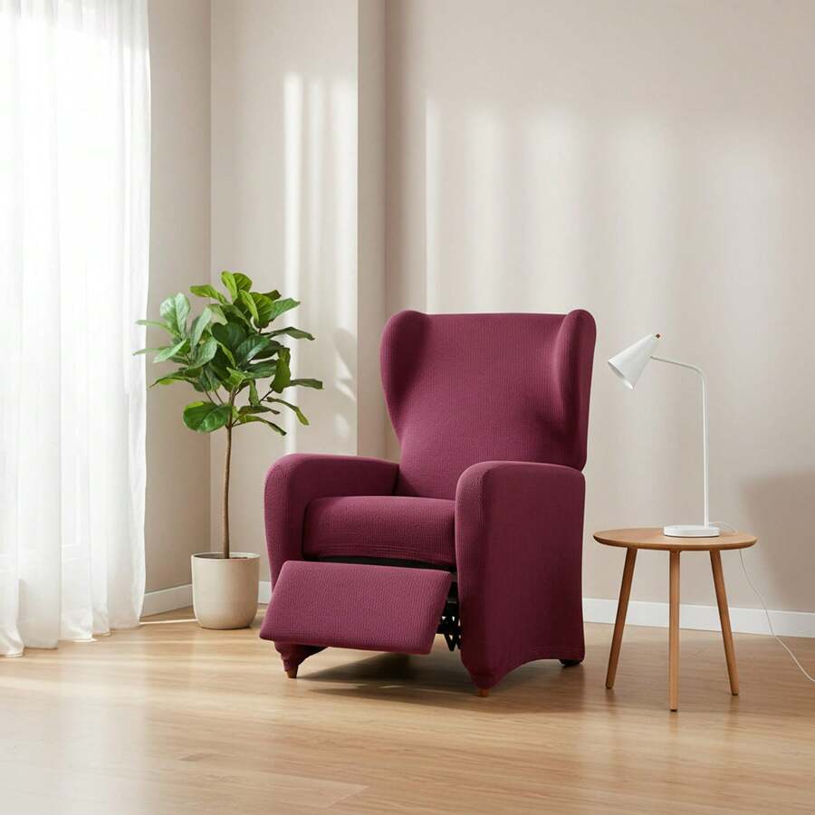 Kiva Universal And Versatile Recliner Chair Cover, Various Colors Available – Easy-To-Fit Protective Chair Cover For Backrest, Seat And Arms - 波爾多尤利西斯 - 查看 1