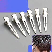 70/50/20/10/5 piezas Pinzas Voluminizadoras de Raíz Sin Pliegues, Pinzas para Flequillo, Pinzas de Posicionamiento de Cabello, Pinzas de Cabello Profesionales de Metal Tipo Cocodrilo, Pinzas para Cabello Liso, Pinzas de Fijación para Peinados Recogidos, Pinzas de Fijación para Permanente con Textura, Tamaño Pequeño - Pinza para el cabello esponjosa - Ver 8
