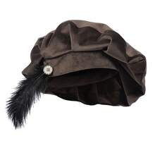 Halloween Party Supplies - 263263 Medieval Men's Hat 4 Brown - One Size - View 6