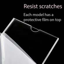 Acrylic Card Slot Display Box, Transparent Double-Layer A4 A5 ID Card, 4", 5", 7", 8" Multi-Format Label Photo Display Board - Double-layer Vertical a - View 1