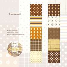 1 Roll Masking Tape Memo Versatile All-Match Plaid Theme Underlayer Stickers, Polka Dot Series, Suitable For Gifts, Office, Home, Marking, Labels, Classrooms, Entertainment Toys, Student Journals, Creative Retro Decoration DIY Stickers - Multicolor - View 13