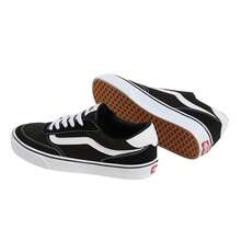 Vans Brooklyn Herren-Sneaker in Grau: neu erfundener urbaner Stil. Entdecken Sie diese Sneaker der renommierten Marke VANS, die für Männer entworfen wurden, die Komfort und Stil suchen. Mit Schnürverschluss und Gummisohle sind sie die perfekte Ergänzung für lässige und urbane Looks. - Schwarz - Übersicht 2