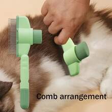 Bàn chải tắm massage chân mèo và chó chống trượt, có vòi phun nước tự động, cán dài - Bàn chải lông mềm, dụng cụ phun nước khi tắm cho chó mèo, chải lông ướt/khô (nhựa) Bàn chải tắm cán dài cho chó mèo, dụng cụ massage da đầu và dầu gội. - Xem 4