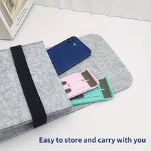 1pc Creative Adjustable Foldable Desk Phone/Tablet Stand - Random Color, 6-Angle Adjustable, Compact Pocket Design, Suitable For Home, Office And Travel, Non-Slip Base, Easy To Store - Multicolor - View 8