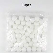 5/10/20/50pcs 40mm Matte Yellow & White Durable PP Material Rust-Proof Table Tennis Balls, Suitable For Adult Practice And Recreation - Multicolor - View 11