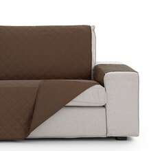 Kiva R&D Normal Chaiselong Sofa Cover Quilted, Various Colors Available - Chaiselong Sofa Cover Sofa Protector With Fit, Comfort And Style - Brown Norway 2 - View 9