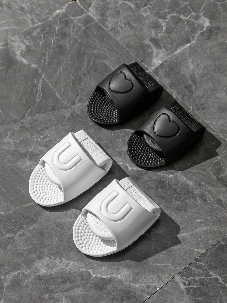 Dép du lịch gấp gọn, dép đi trong nhà tắm, dép massage, dép du lịch unisex nhẹ, nhanh khô, dép đế bằng chống trơn trượt. - Hồng - Xem 1