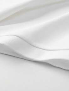 1 chiếc áo polo nam màu trắng, mềm mại và thân thiện với da, kiểu dáng tối giản, thoải mái cho kỳ nghỉ, có thể giặt máy, phù hợp cho kỳ nghỉ, công sở nhẹ, du thuyền, ăn tối. - trắng - Xem 9