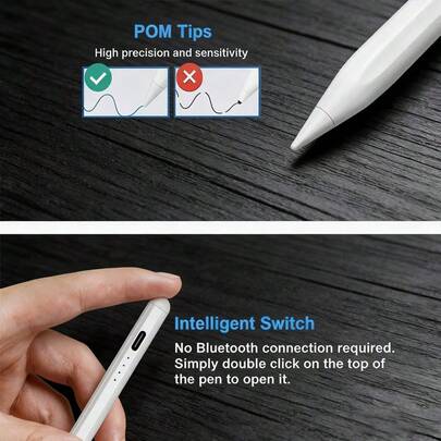 Stylo Intelligent Compatible And Affordable Compatible With Iphone, Android, Hu Aw Ei, Xi Ao Mi, And Sa Msu Ng Phones And Tablets. The Aluminum Alloy Body Is Wear-Resistant And Can Be Used Across Multiple Devices. Premium Touch-Sensitive Switch.