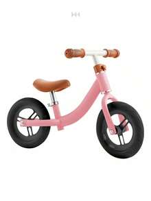 Bicicleta de equilibrio para niños, divertida bicicleta ligera para niños pequeños, segura, 12 pulgadas, regalos para niños - Multicolor - Ver 7