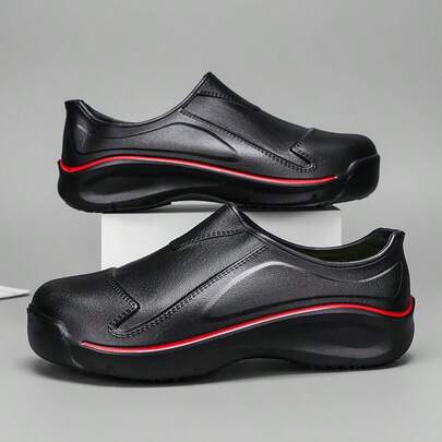 New Men's Rain Boots, Anti-Slip Waterproof Fishing Boots, Cross-Border Popular Labor Protection Shoes