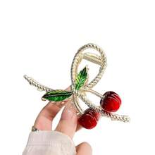 Metal Flower Hair Clips, Claw Flower Hairpins - MODEL 5 - View 1
