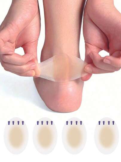 20pcs-1 Friction-Proof High Heel Pads, Friction-Proof Foot Pads, Hydrogel Friction-Proof Foot Pads, Foot Membrane, Foot Pads, Individually Packaged Hydrogel Dressing, Friction-Proof Heel Pads, Foot Pads Insulation, Galentines, Puppy, Carnival, Party Decorations, Shoe, Spring Summer Picks, Brides Maid Gifts, Room, Bedroom Decor, Bedroom Decor, Beach, Travel, For Men, For Women, Vacation,Cute Stuff