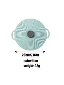 Brodark 1pc Silicone Hanging Universal Pot Lid, Anti-Boil Over For Cooking Noodles & Porridge, Kitchen Essential Space-Saving - Multicolor - View 15