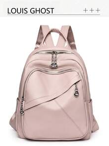 [Available In Multiple Colors . Light Luxury Quality] Stylish And Versatile Women's Backpack, The Ultimate Companion For Commuting, School, And Travel! - Multicolor - View 12
