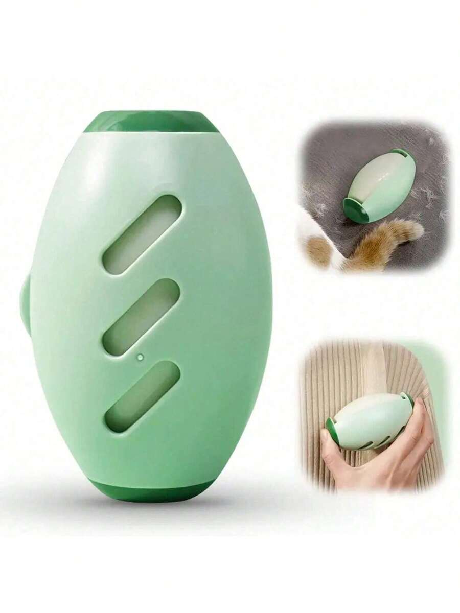 1个可重复使用可水洗粘毛滚筒,强力粘性迷你滚珠宠物毛发清洁器,便携式设计,适合旅行和日常使用,可清洁织物上的绒毛和灰尘,专利产品,随时随地轻松清洁 - A - 查看 1