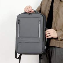 Large Capacity Expandable Laptop Backpack, Multi-Functional Business Bag For Men - Multicolor - View 5