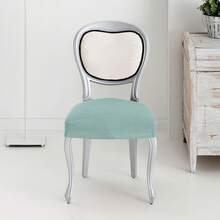 Kiva 2 Universal And Versatile Chair Covers, Various Colors Available – Easy-To-Fit Protective Chair Cover For Backrest, Seat And Arms - Teal Blue - View 5