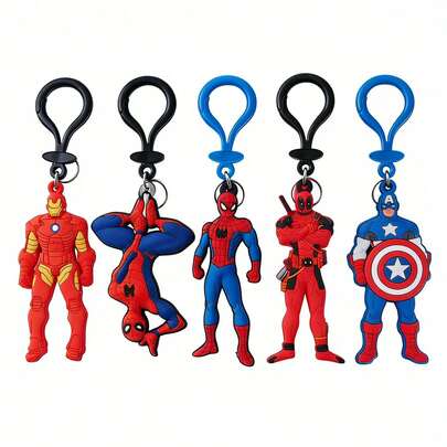 Monogram 1 chiếc móc khóa mềm mại, có bản quyền chính thức, móc khóa trang trí dễ thương dùng làm quà lưu niệm, quà tặng kỷ niệm, sinh nhật, tiệc tùng.