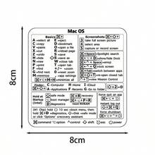 Waterproof Keyboard Shortcut Stickers, Windows/Apple Universal, Word Function Key Reminder Stickers, Applicable For Windows/Apple Computers, Word Universal Keyboard Stickers - Multicolor - View 16