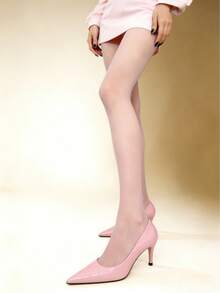 1 Pair Women's Classic Fashion Pantyhose, Rare Color Version, Slimming, Comfortable & Fashionable, Sexy & Unique, Suitable For Daily Wear, Work Commute And Outings - Multicolor - View 57