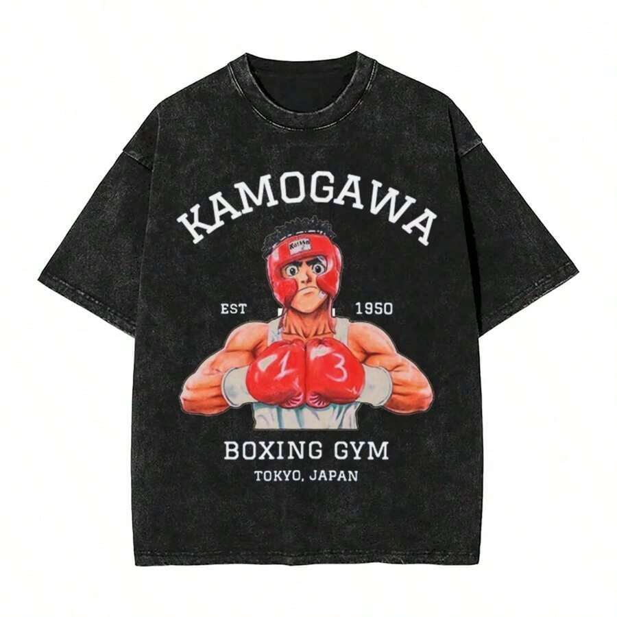 Washed T Shirt Invincible Omni Man Hip Hop Fashion T-Shirt Oversize Streetwear Short Sleeve Graphic Printed Tops Tees Men Womensummer Outfits For Women100 Percent Cotton Anime Shirt Vintage T Shirts - 黑色 3 - 查看 1