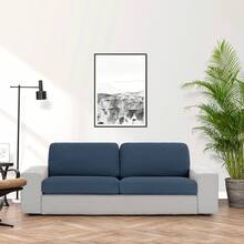 Kiva Sofa Seat Cover M In Super Stretch Jacquard Fabric, Various Colors Available - Adaptable And Breathable Sofa Seat Cover - 藍路 - 查看 5
