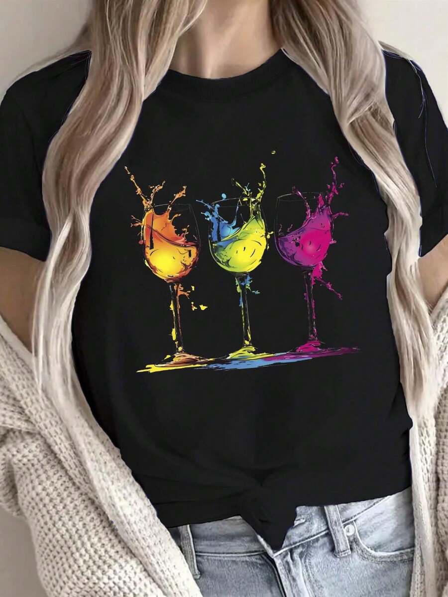 Plus Size T-Shirts - White - View 1