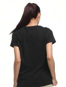 Bob Marley Reggae T-Shirt - Black Cotton, Vibrant Print Loose Fit All-Season Tee - 黑色 - 查看 7