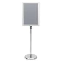WUPYI Informationsständer, Verstellbarer Aluminiumlegierung Plakatständer, Standdisplay für Restaurants, Einkaufszentren, Hotels, Büros, Schulen - 1PC - Übersicht 6