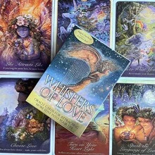 《爱的低语》神谕卡，50张卡片，休闲派对纸质卡牌游戏 - Whispers of Love Oracle - 查看 1