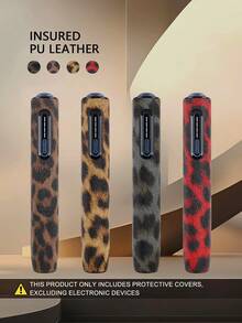 1pc IQOS ILUMA I ONE New Protective Case, Made Of PC And Premium PU Leather, Delicate Texture, Anti-Fall, Anti-Fingerprint, Anti-Scratch, Full Coverage Design, Precise Cutouts, Realistic Button Feel, Fashionable & Personalized Color/Pattern Designs, Unisex, Couples, Gift Box Included - Multicolor - View 5