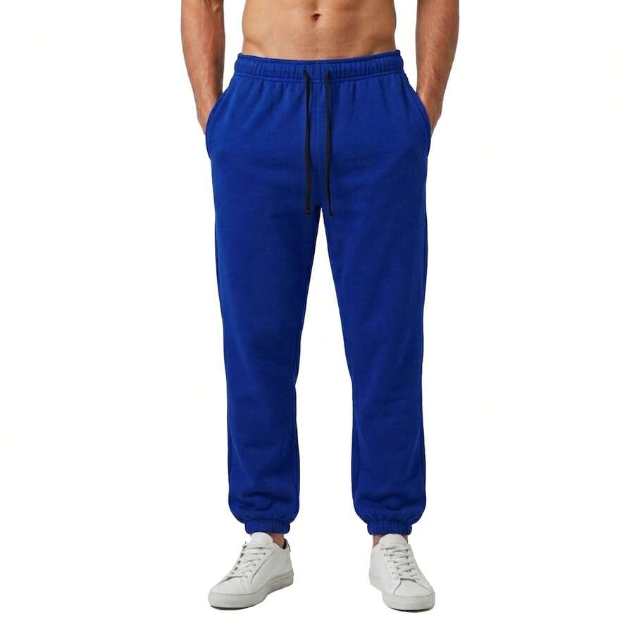 NASHLY Men Sweatpants - Blue - View 1