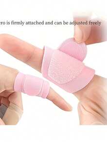 8pcs Reusable Adjustable Finger Guards, Convenient Design. These Universal Protective Bands Are Suitable For Various Ball Sports And Outdoor Activities - Multicolor - View 8