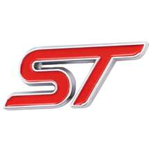 3D Metal ST Emblem Badge For Car Truck Hood Fender Trunk - Sporty Red Decal Sticker Accessory - 1PC - 查看 9