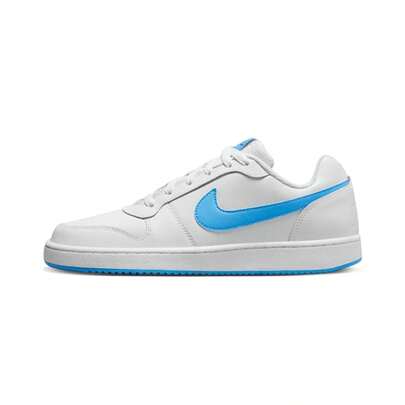 Nike男鞋EBERNON LOW復古籃球風低筒板鞋運動休閒鞋小白鞋AQ1775-102