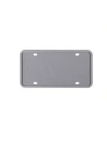 Soporte de matrícula de coche, protector de matrícula delantero y trasero de silicona antioxidante, accesorios de protección de coche a prueba de viento y sin daños, a prueba de choques y a prueba de viento, universal para SUV, camión y autocaravana - A - Ver 12
