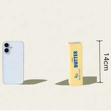 6pcs Slow Rebound Butter Squeeze Toys, Realistic Food Shaped Stress Relief Toys, Help Relieve Pressure And Anxiety - Multicolor - View 4