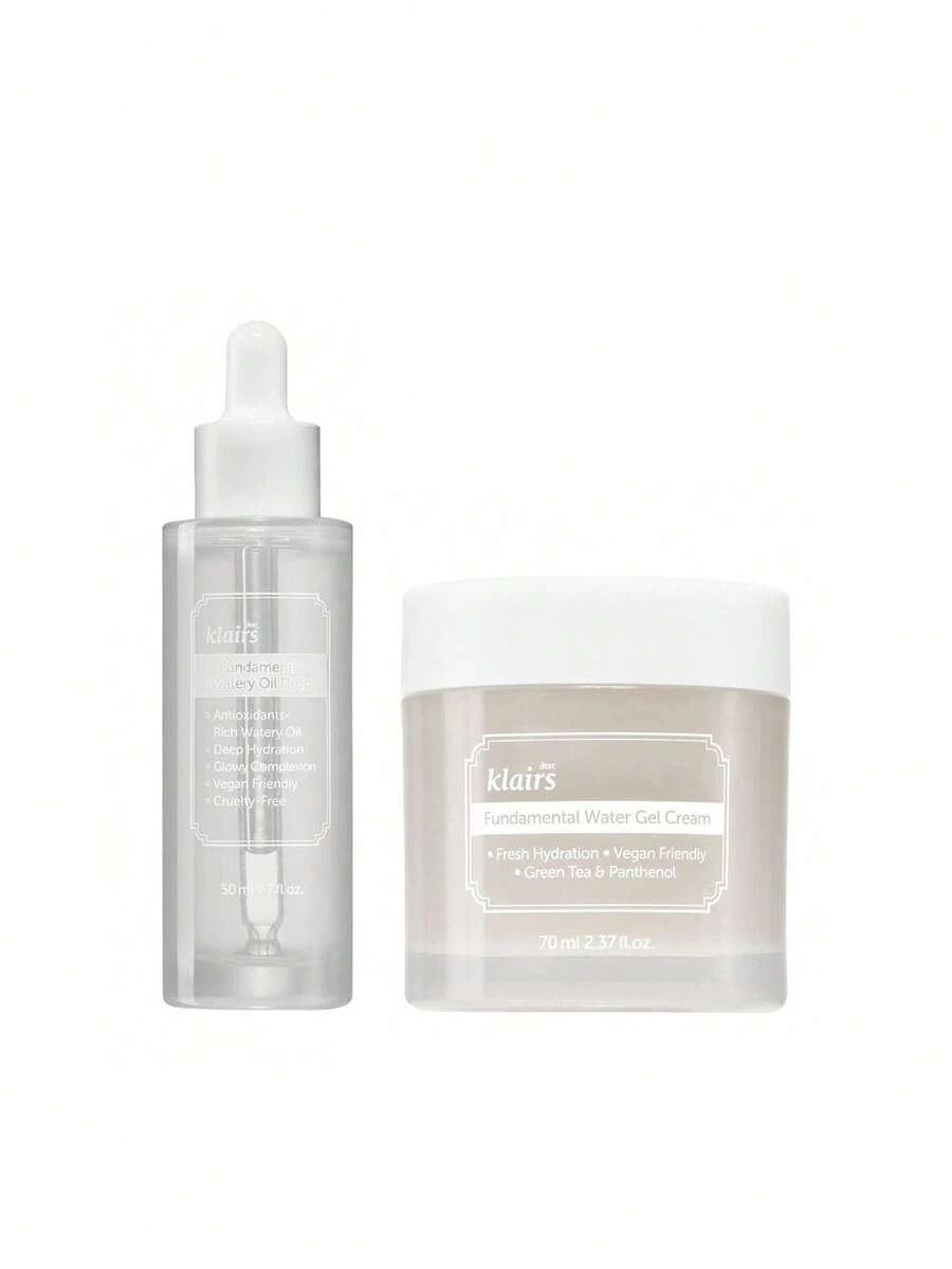 [Bundle] Fundamental Watery Oil Drop 50 Ml + Water Gel Cream 70 Ml - Fundamental - View 1