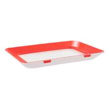 SHIOUCY 8Pcs Food Preservation Tray, 11.8x8.66x1.18in Stackable Food Storage Tray, Food Storage Container For Kitchen Camping Restaurant Hotel - View 6