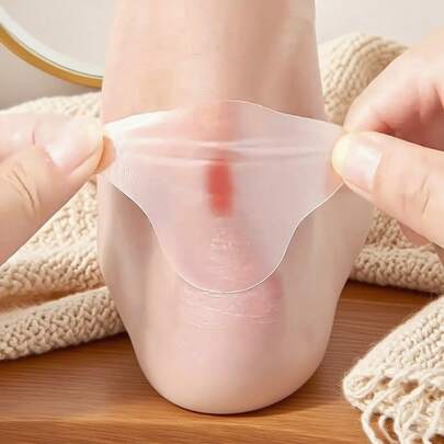 Invisible Heel Protector Pads, Transparent Anti-Wear Anti-Slip Shoe Patches, Soft Elastic Sponge Insoles For Women Men, Breathable Waterproof Shoe Care Repair Stickers